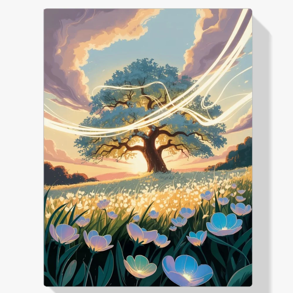 Pintar por Números - Encaje del cielo