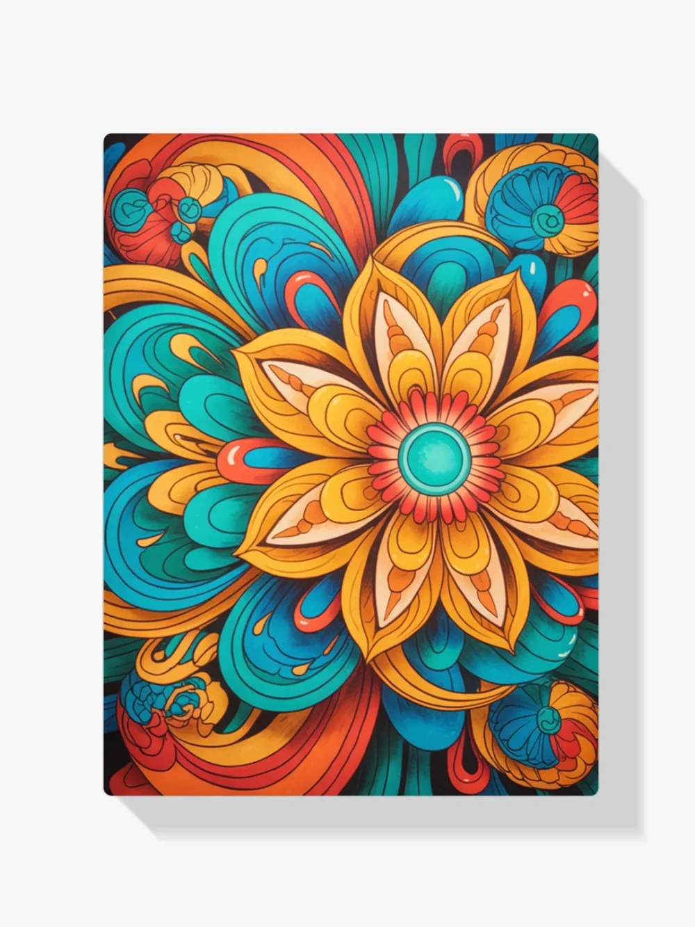 Pintar por Números - Espirales de fuego y agua, foto 1