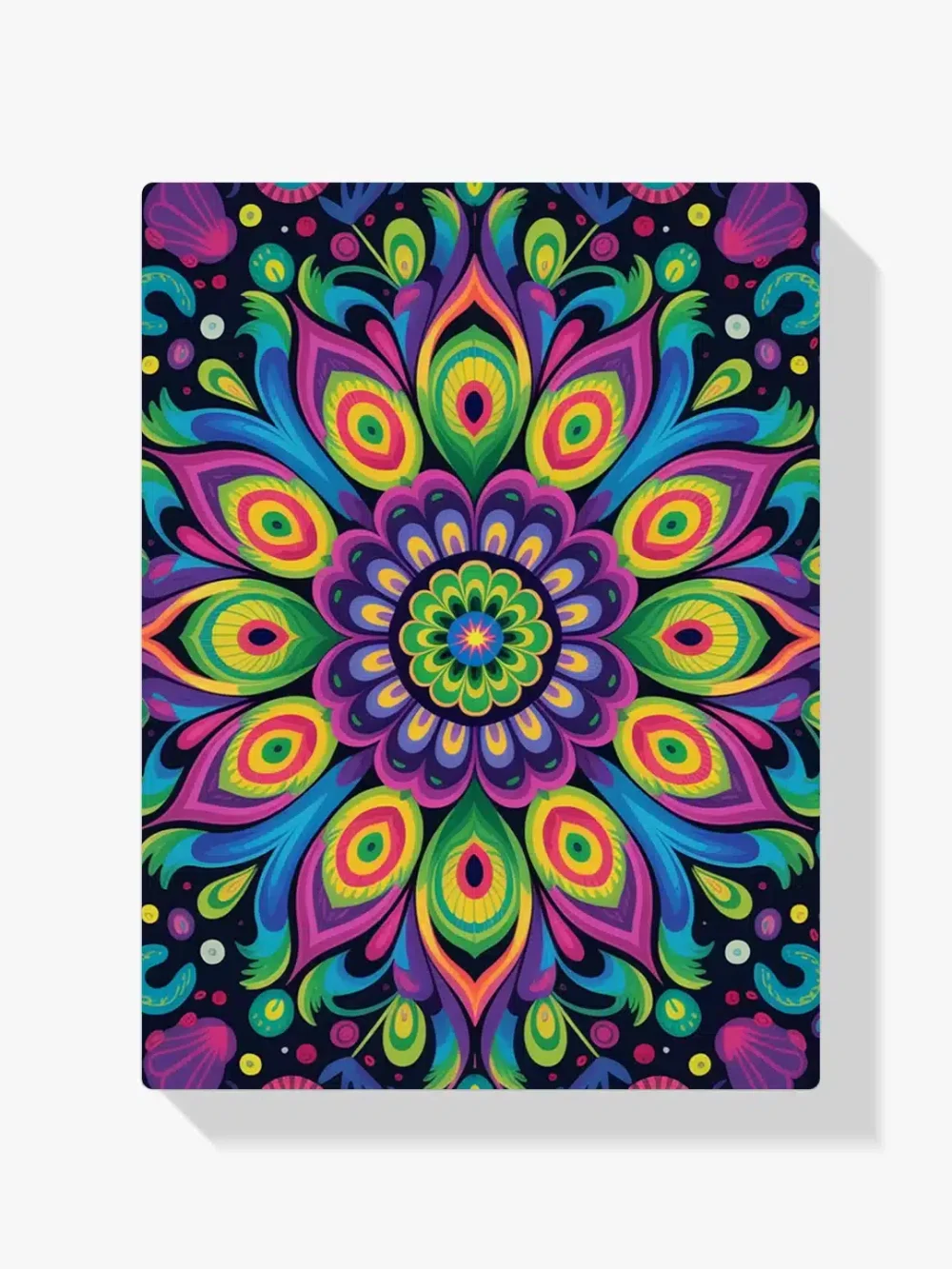 Pintar por Números - Mandala celestial del pavo real, foto 1