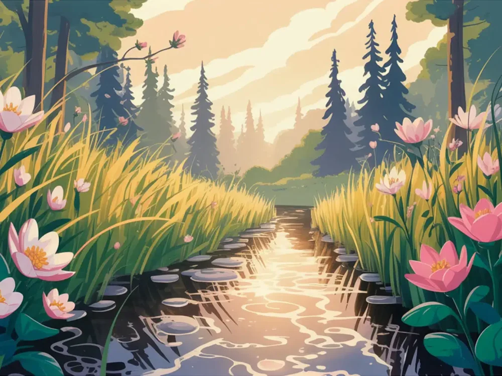 Pintar por Números - Pantano del Resplandor, foto 2