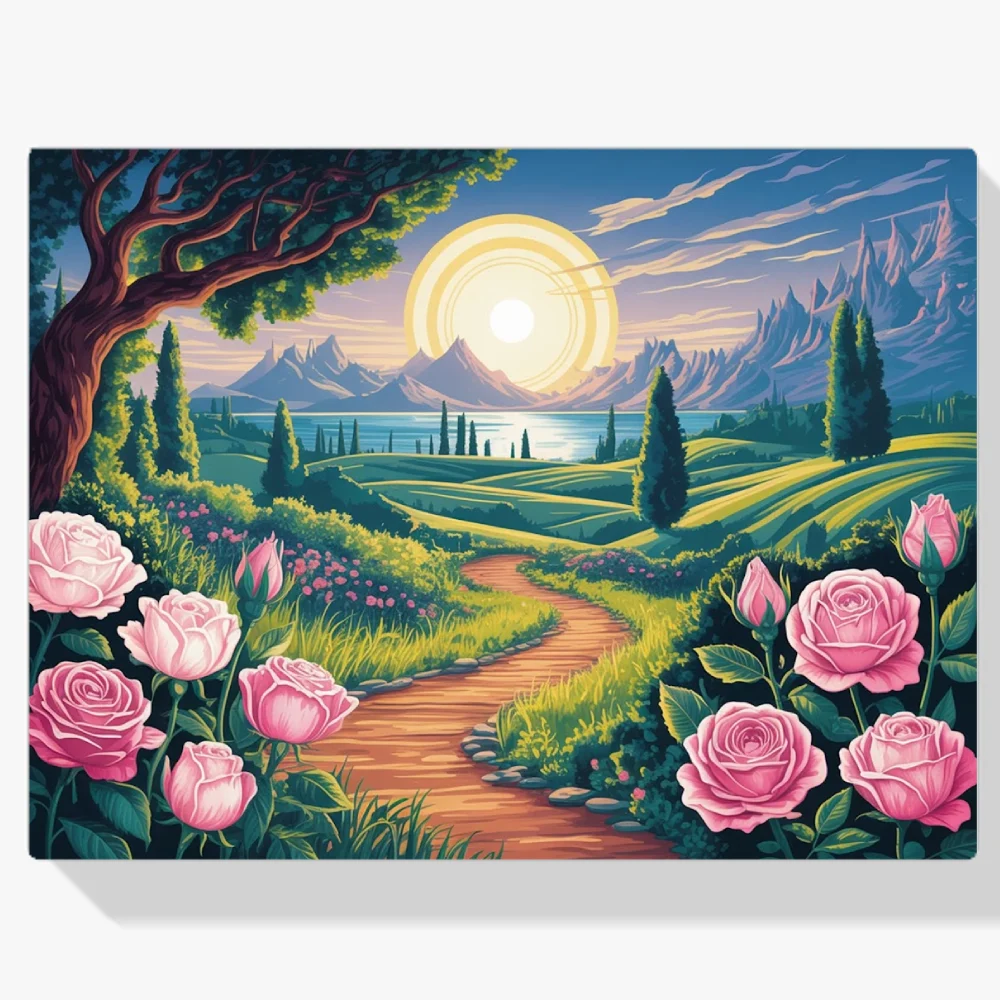 Pintar por Números - Rose se cayó