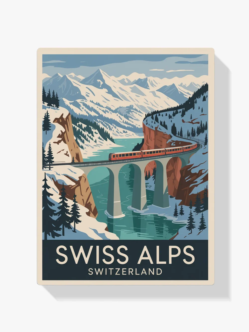 Pintar por Números - Alpes suizos, Suiza, foto 1