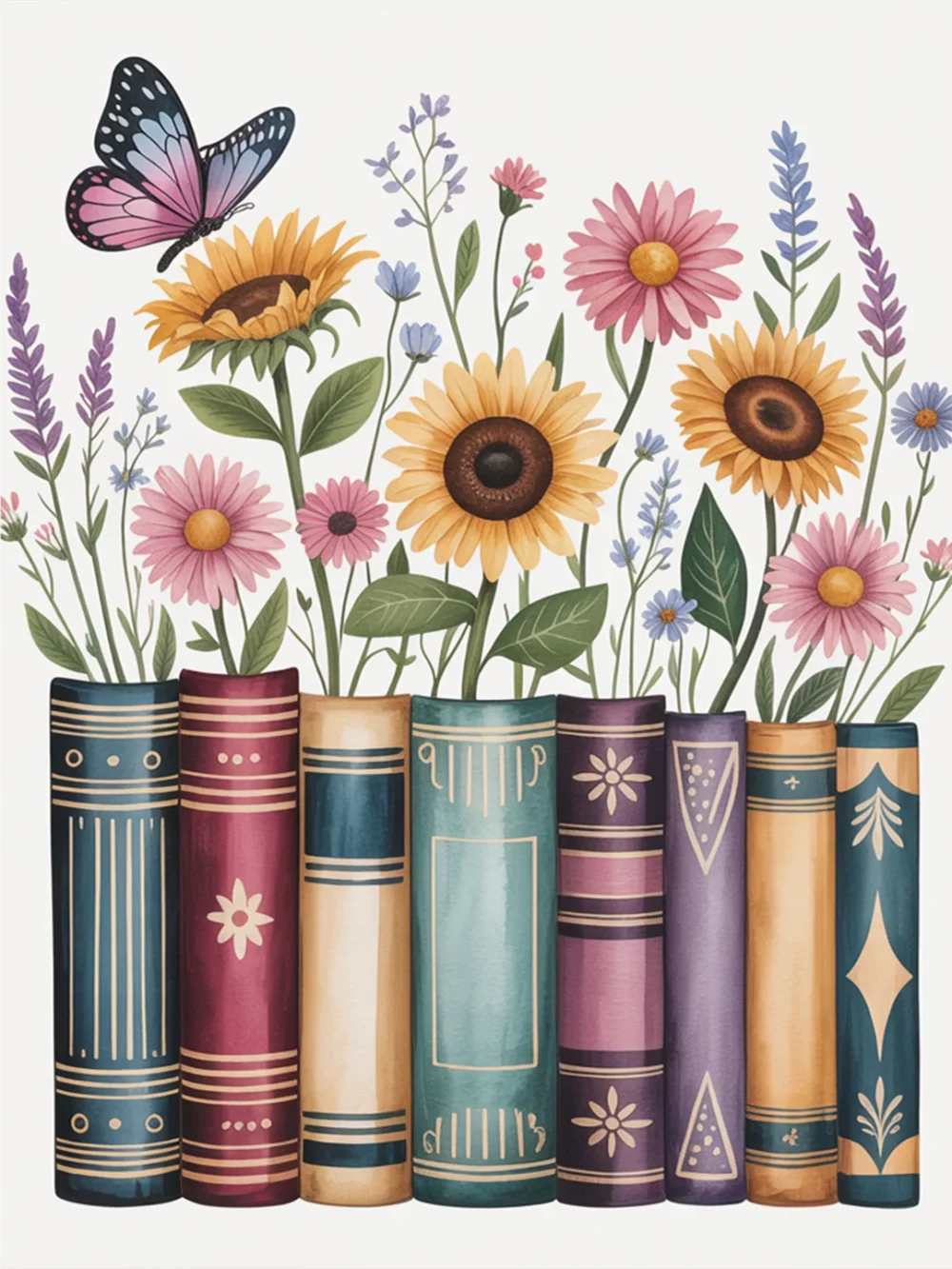 Pintar por Números - Amante de los libros, foto 2