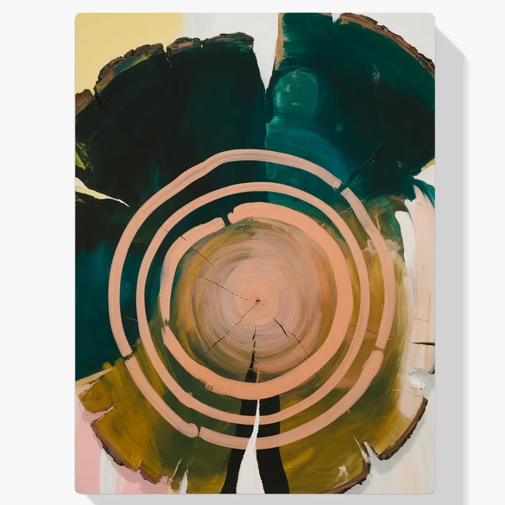 Pintar por Números - Anillo de árbol