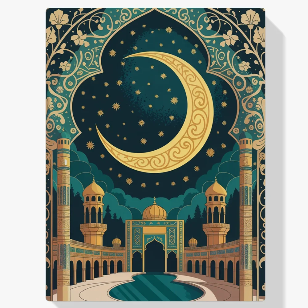 Pintar por Números - Arco de la Media Luna Dorada