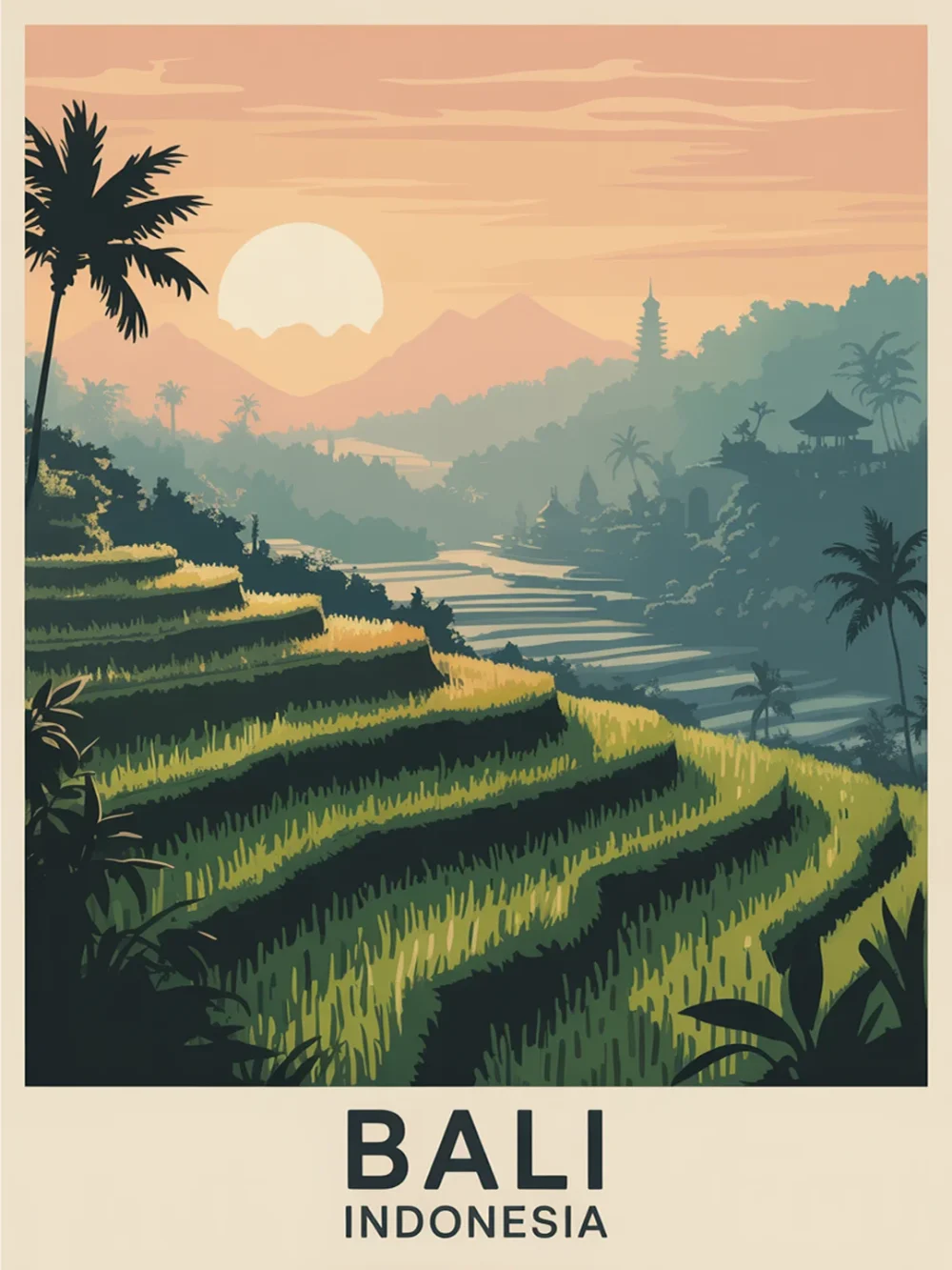 Pintar por Números - Bali, Indonesia, foto 2