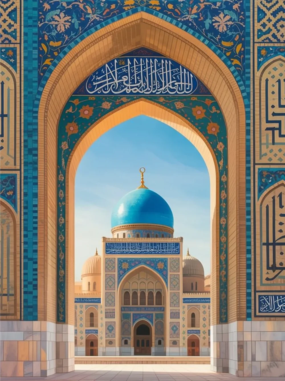 Pintar por Números - Belleza de la Mezquita, foto 2