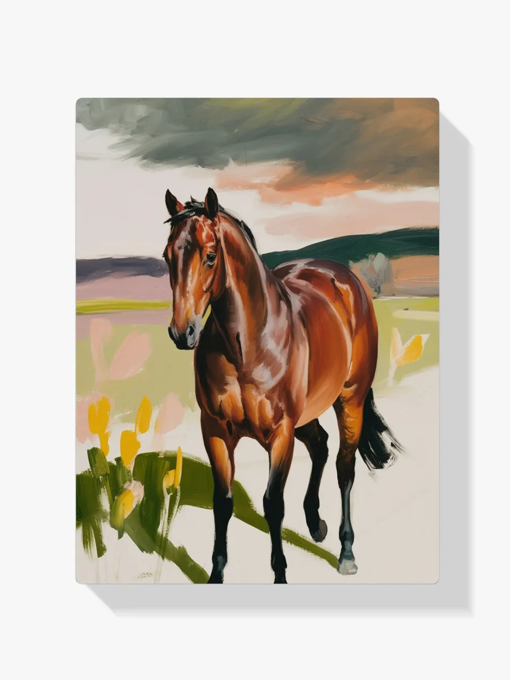 Pintar por Números - Caballo vintage, foto 1