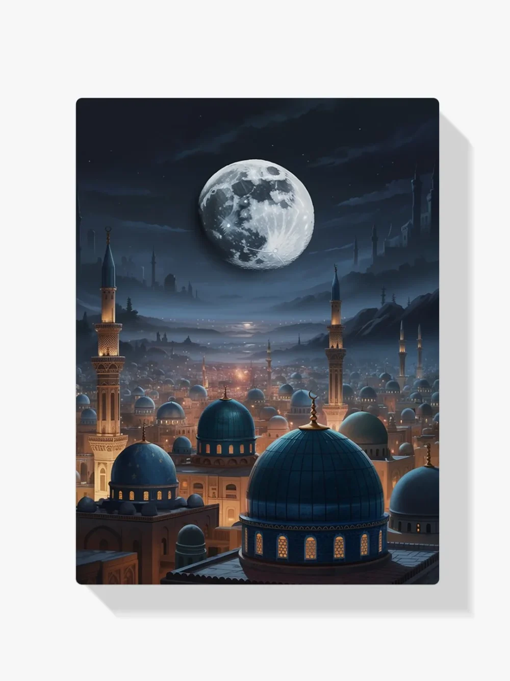 Pintar por Números - Ciudad de la Mezquita a la Luz de la Luna, foto 1