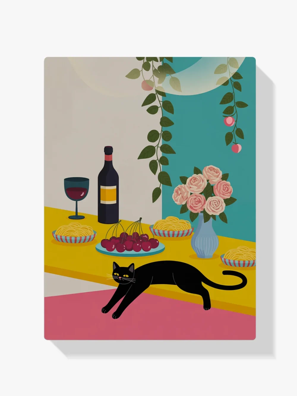 Pintar por Números - Fideos al vino Gato Negro, foto 1