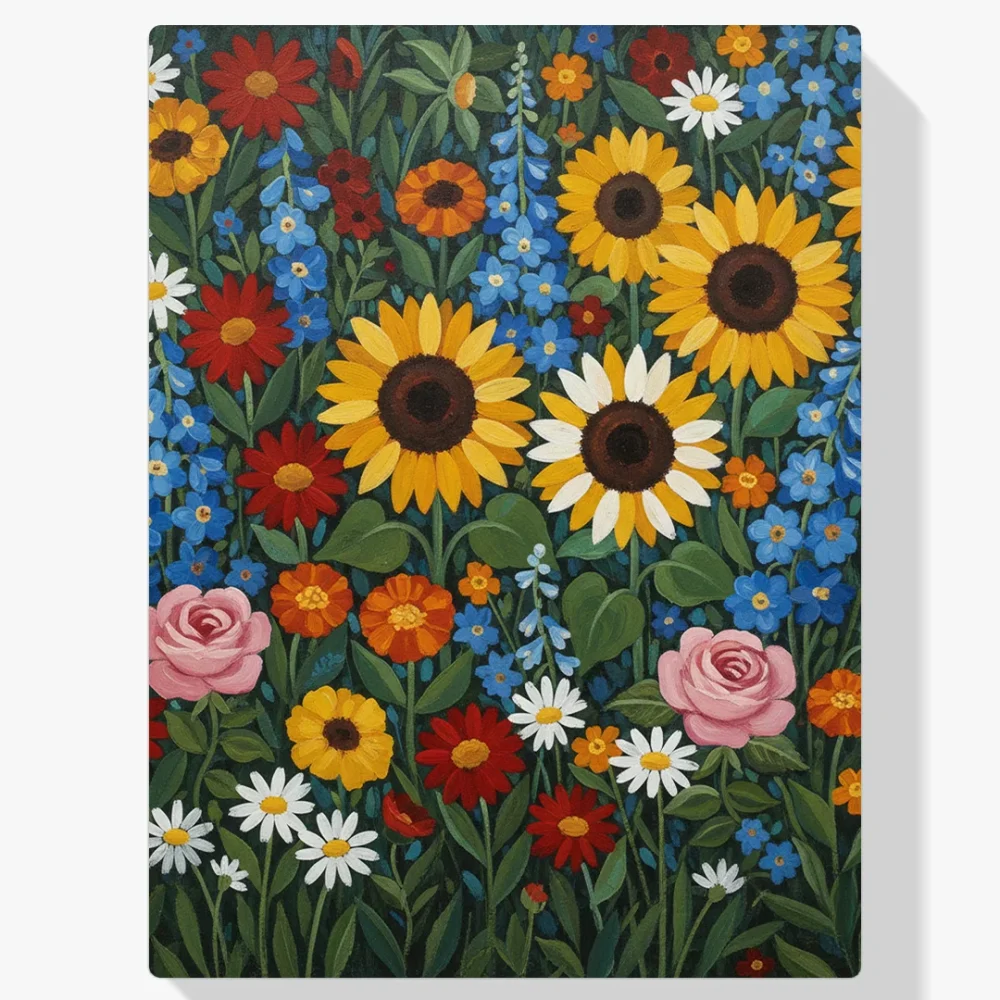 Pintar por Números - Floral bohemio