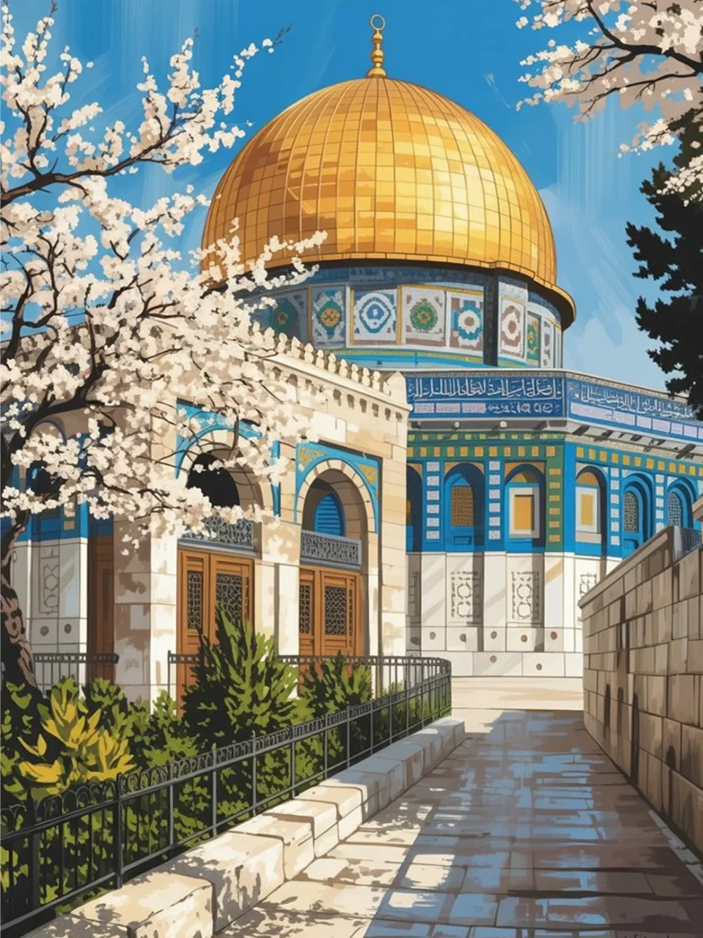 Pintar por Números - Flores de Al-Quds, foto 2