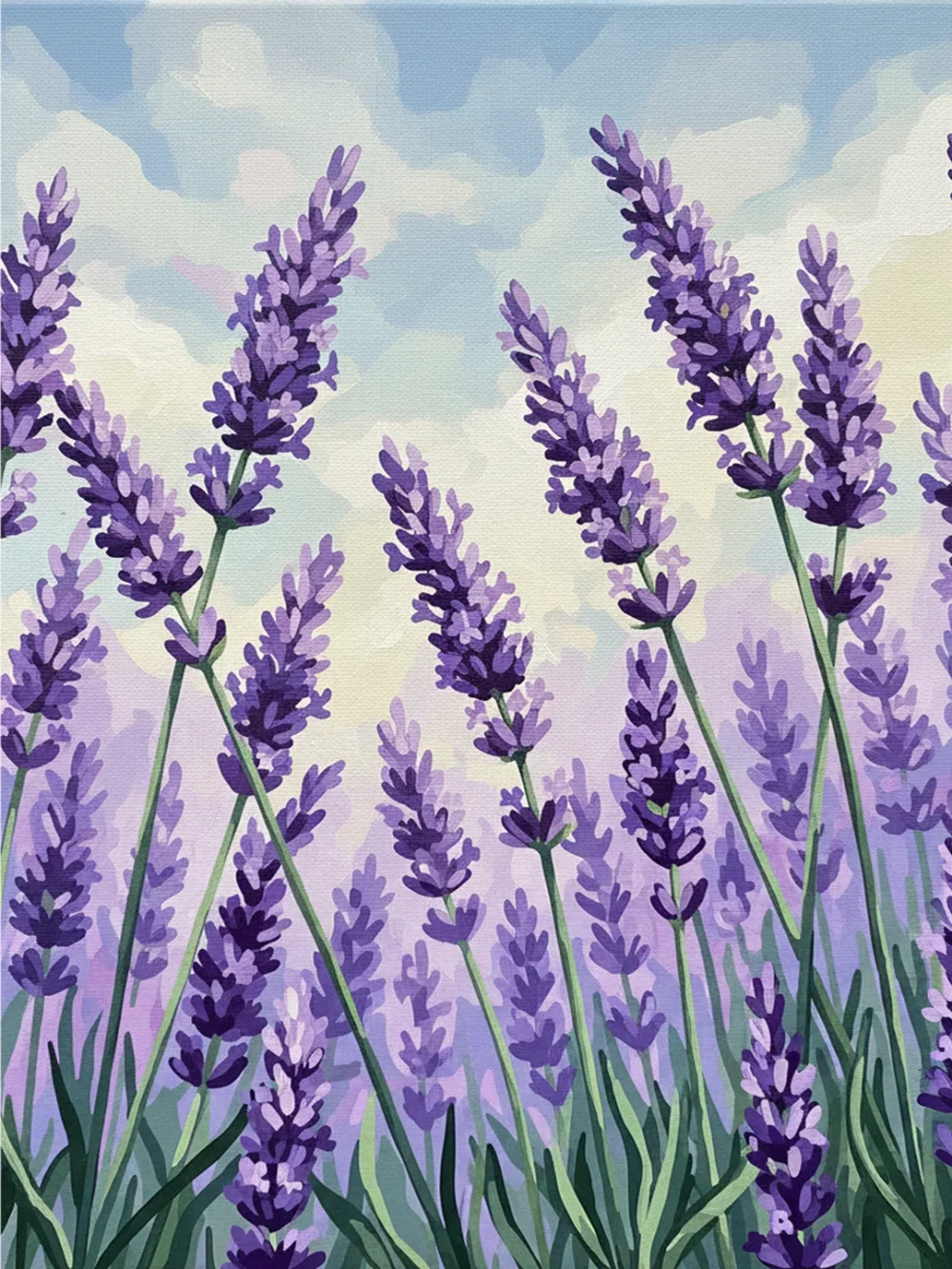 Pintar por Números - Flores de lavanda, foto 2