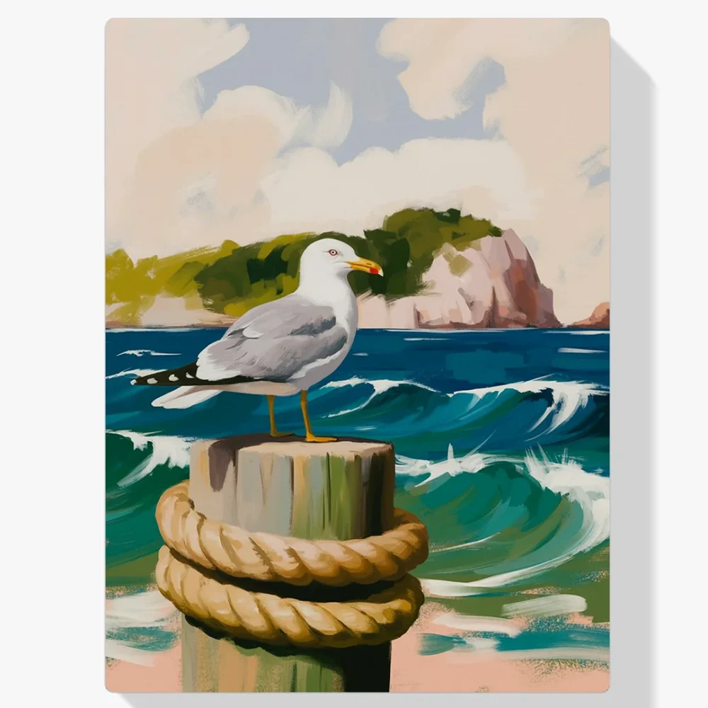 Pintar por Números - Gaviota costera