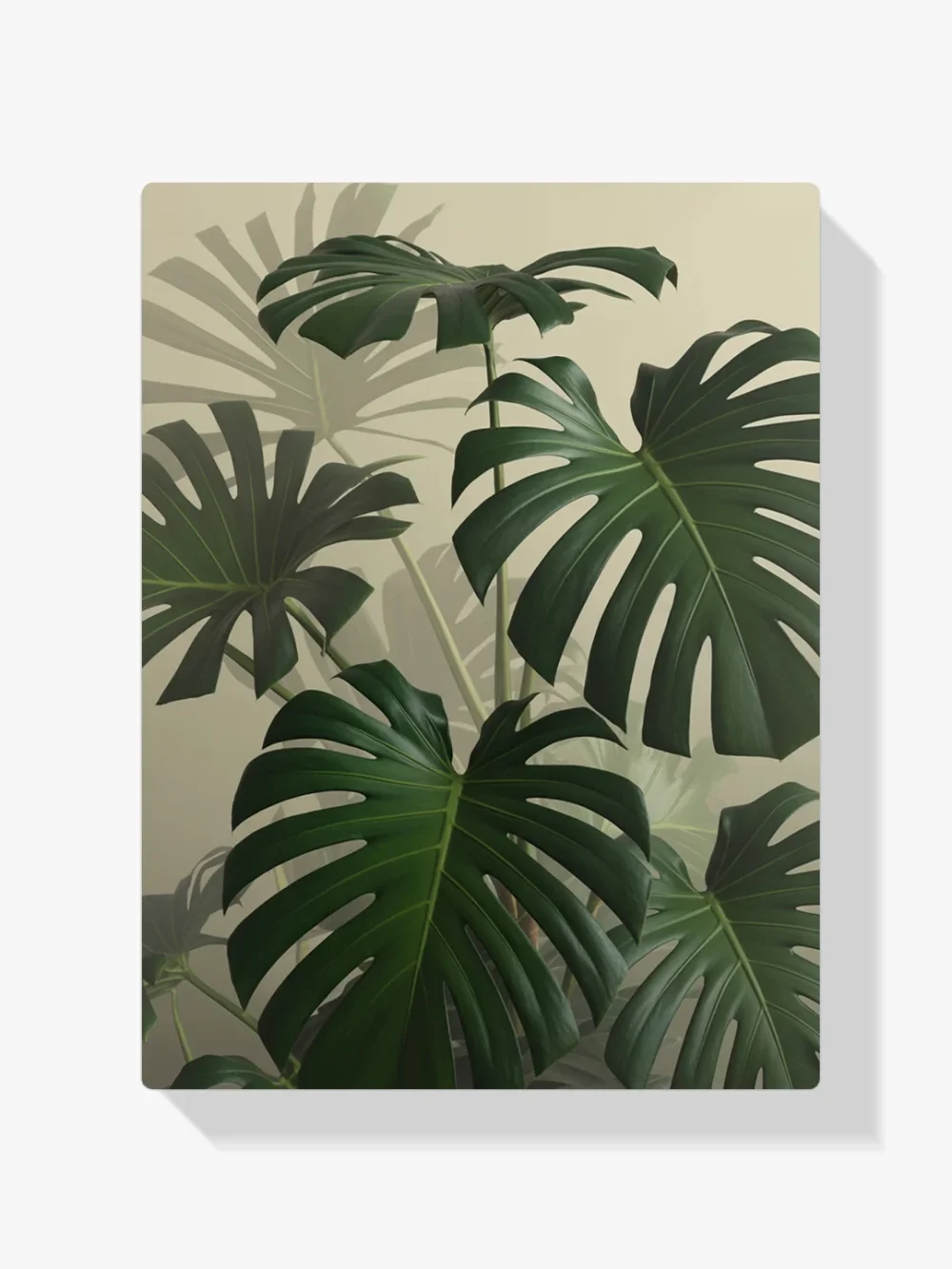 Pintar por Números - Hoja de monstera, foto 1