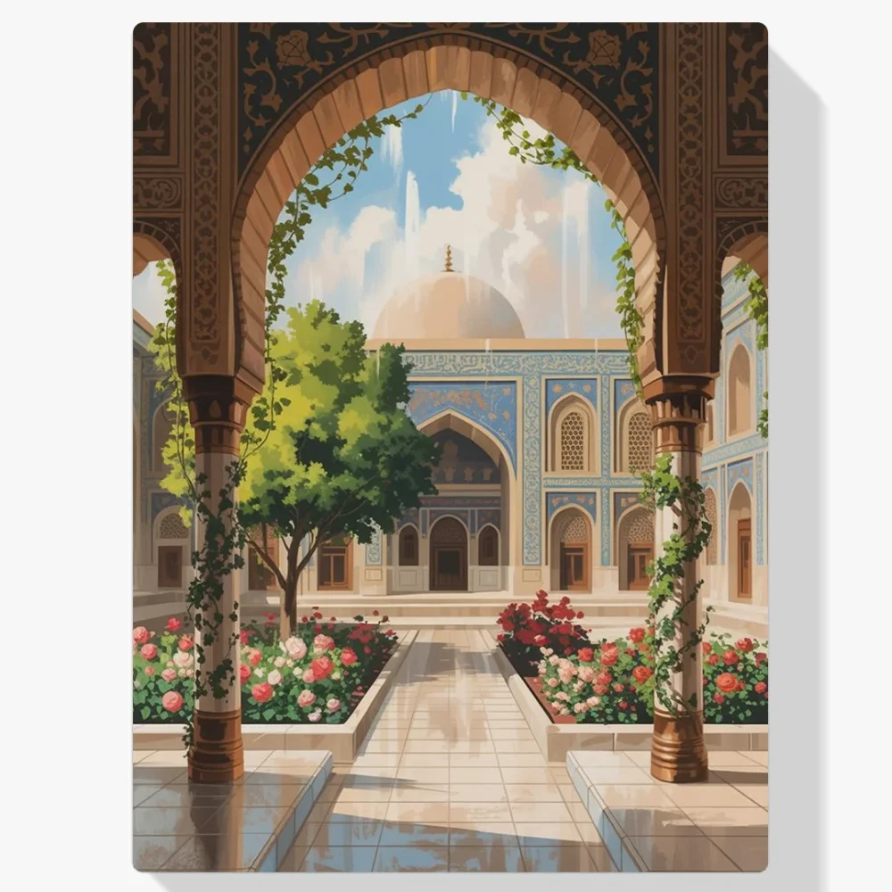 Pintar por Números - Jardín del Palacio