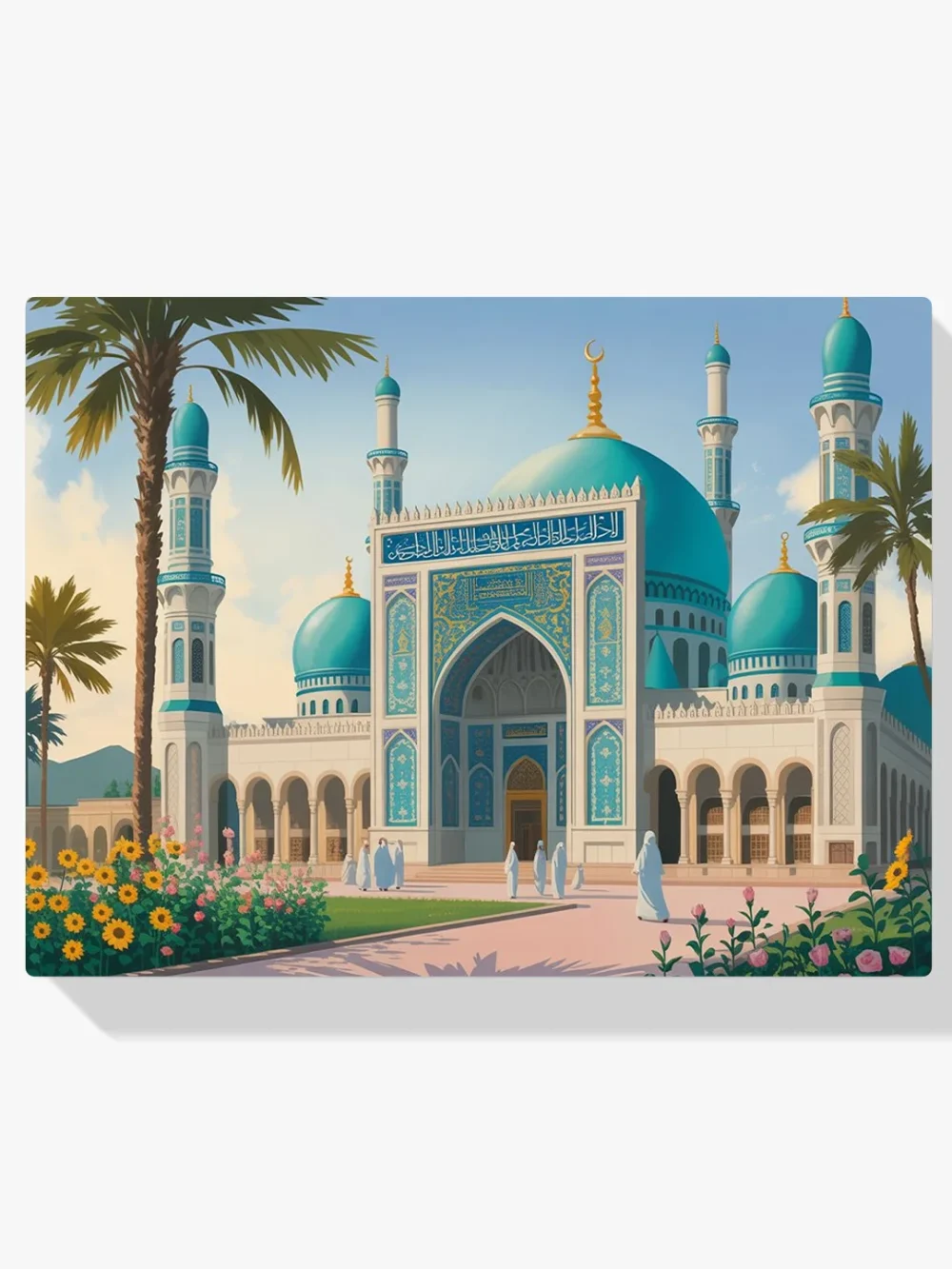 Pintar por Números - La Serenidad de la Mezquita Jardín, foto 1