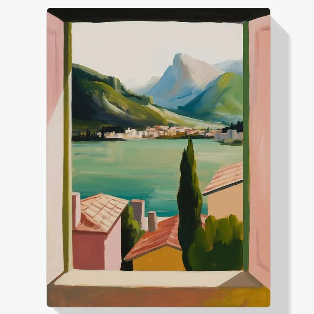 Pintar por Números - Lago Ventana Abierta