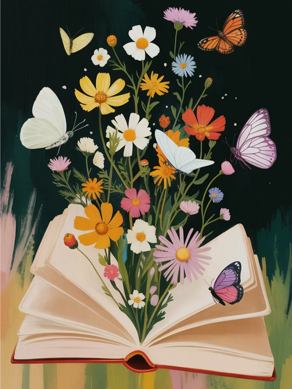 Pintar por Números - Libro Floral, foto 2