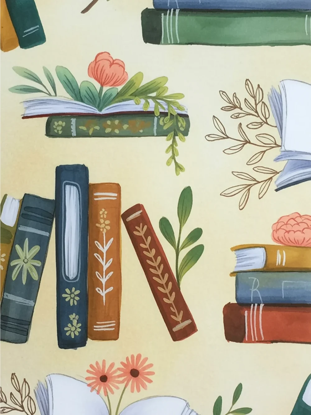 Pintar por Números - Libro vintage floral, foto 2