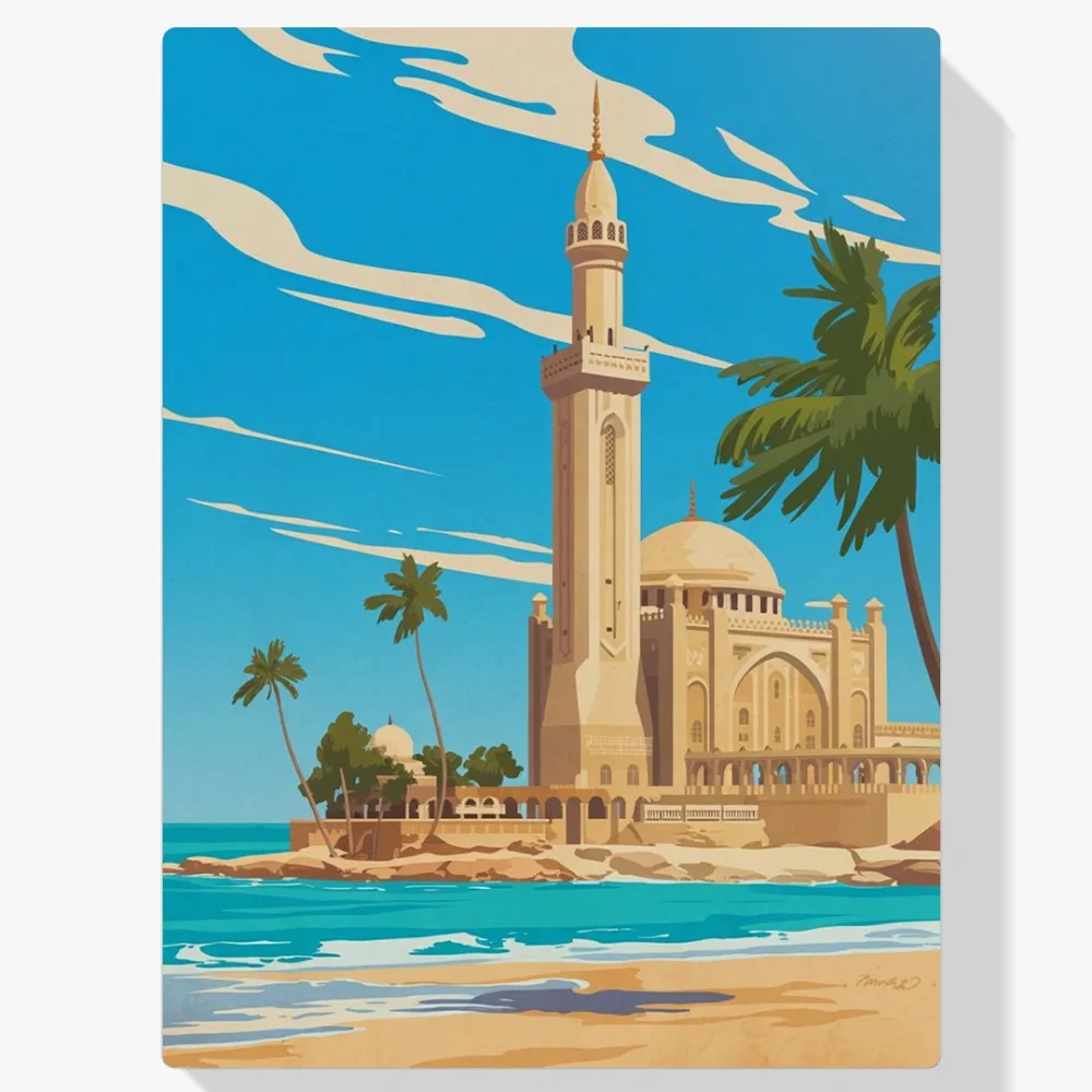 Pintar por Números - Mezquita Costera