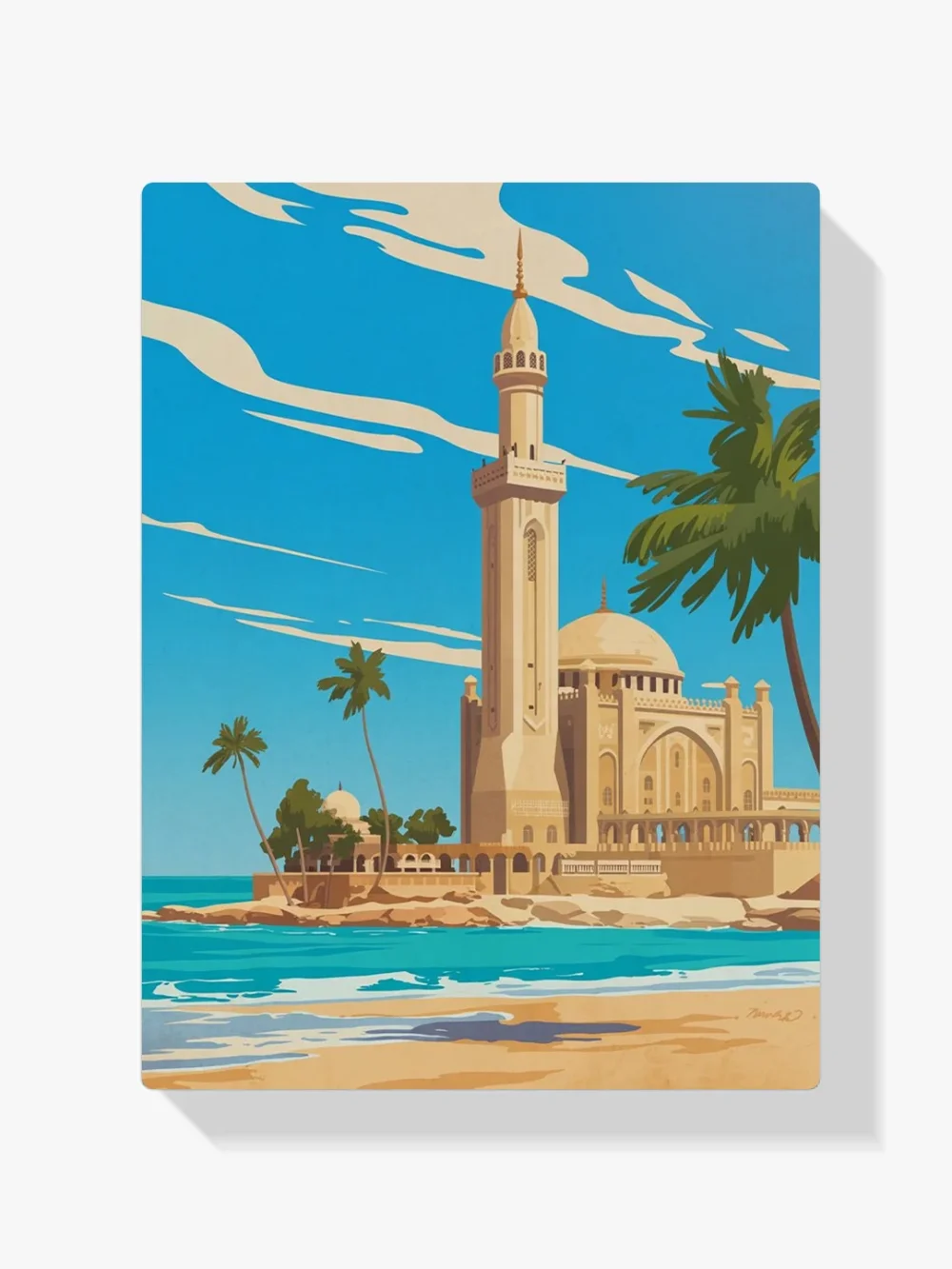 Pintar por Números - Mezquita Costera, foto 1