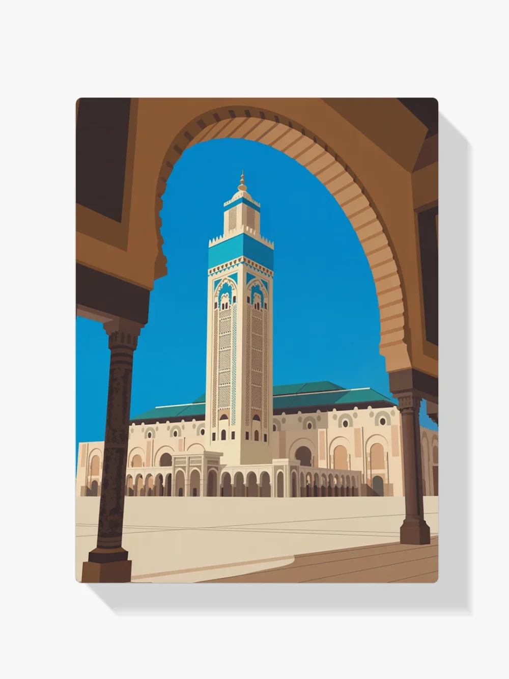 Pintar por Números - Mezquita Hassan II, foto 1
