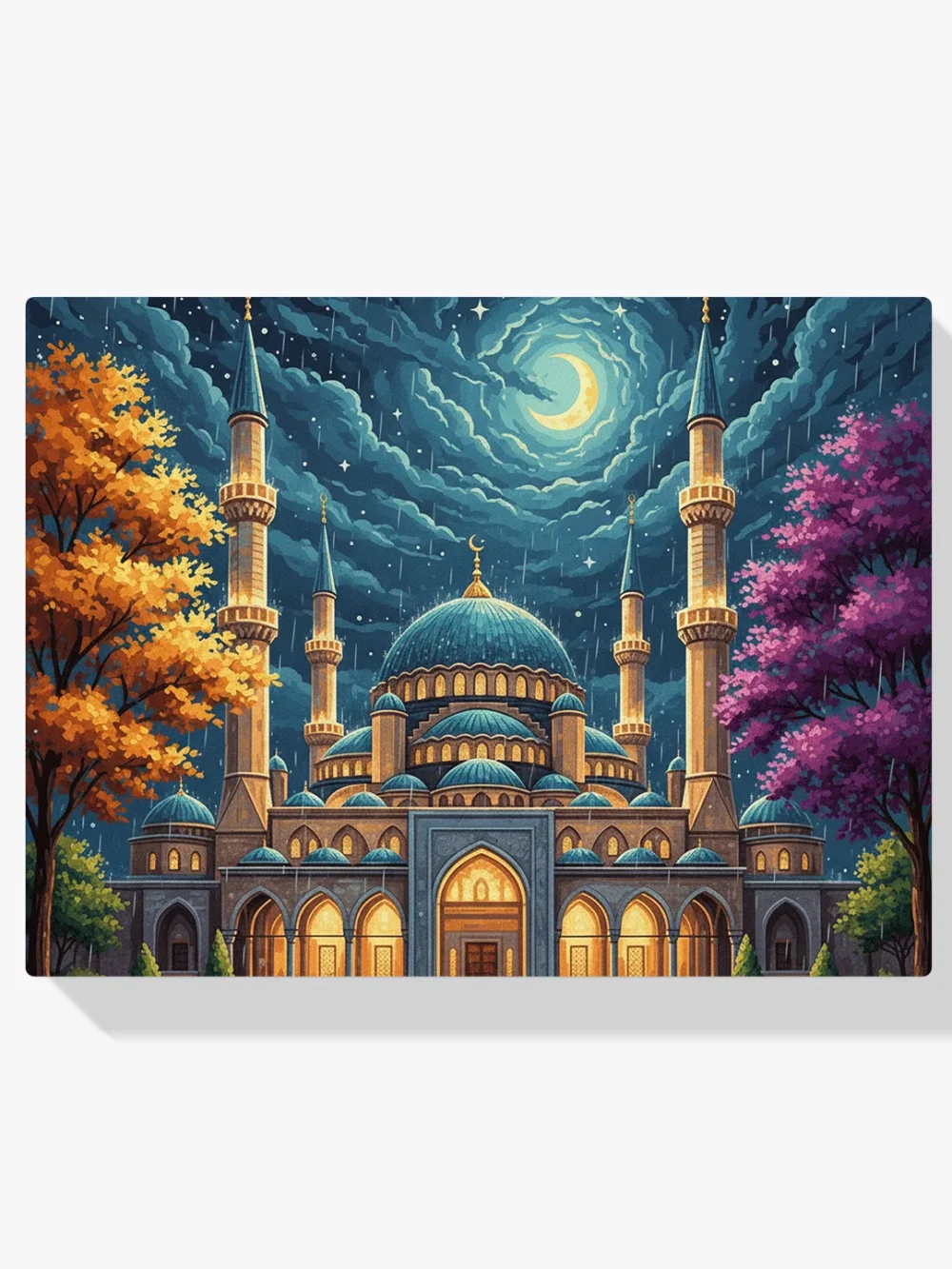 Pintar por Números - Mezquita Lluviosa, foto 1
