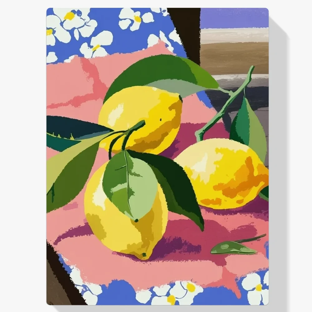 Pintar por Números - Naturaleza muerta con limón