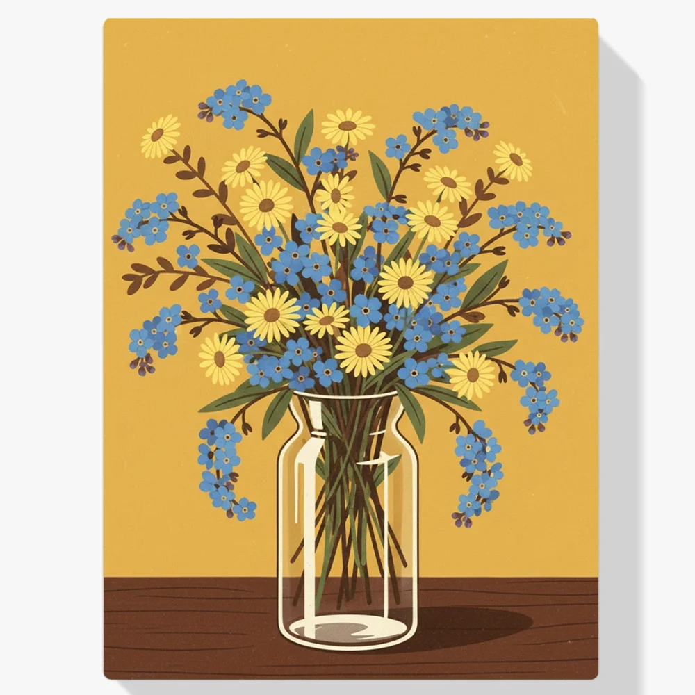 Pintar por Números - Nomeolvides