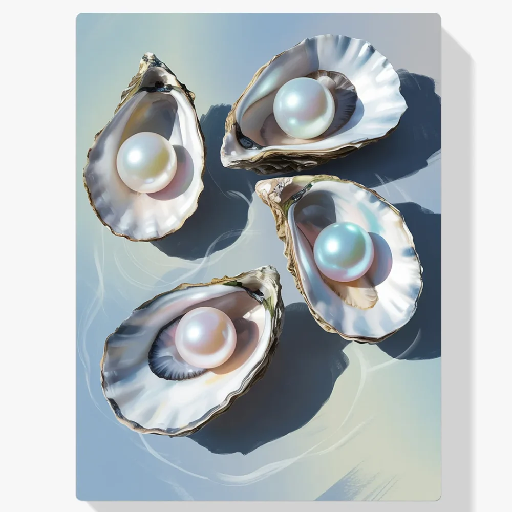 Pintar por Números - Ostras azules