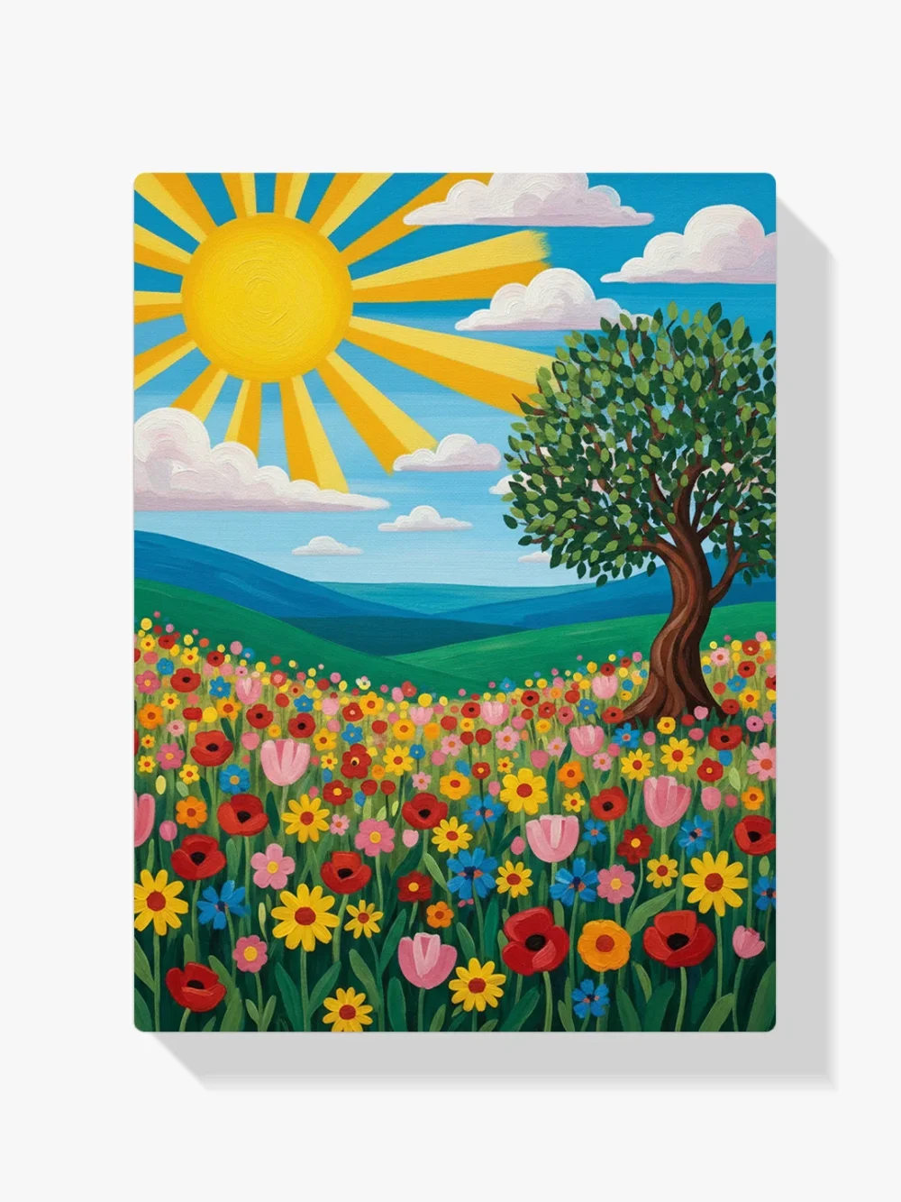 Pintar por Números - Paisaje colorido, foto 1