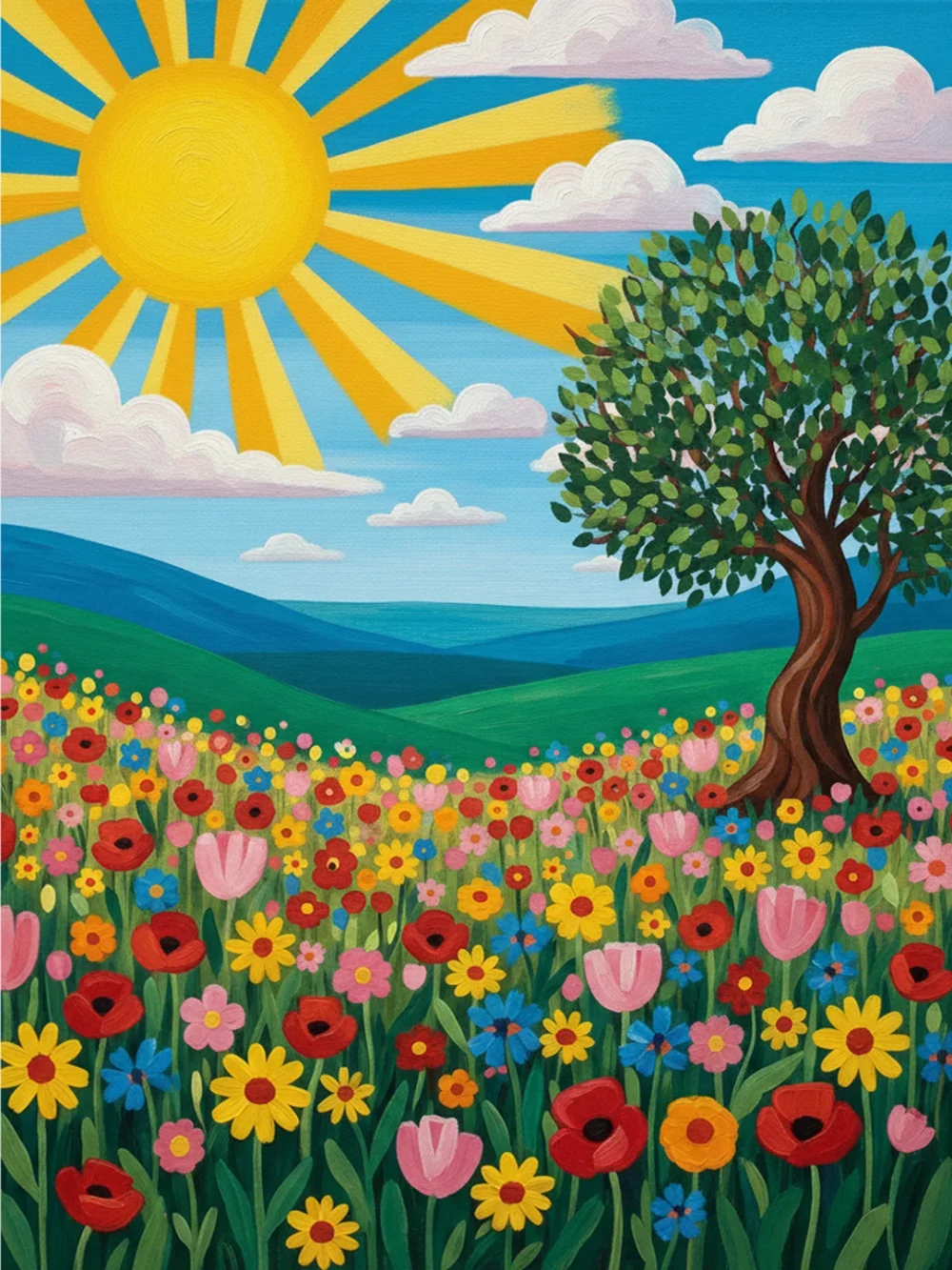Pintar por Números - Paisaje colorido, foto 2