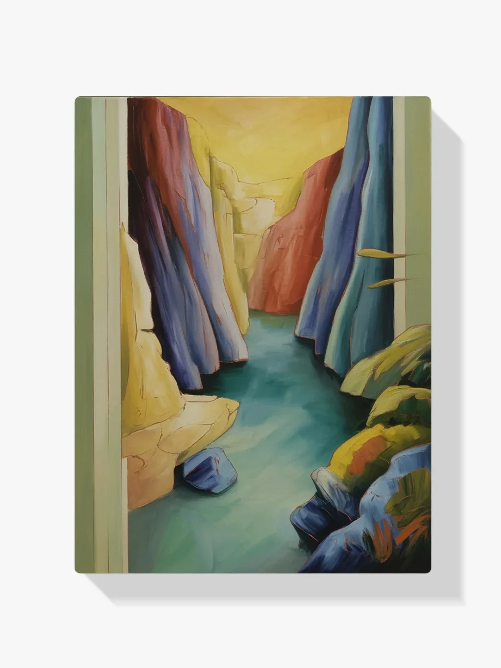 Pintar por Números - Paisaje de montaña y lago 2, foto 1