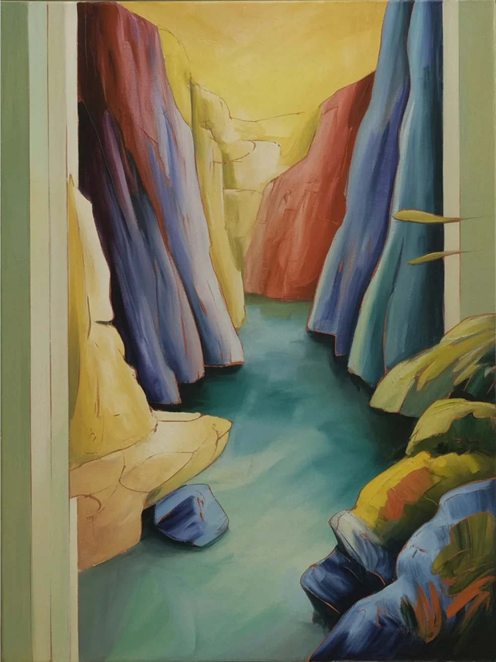Pintar por Números - Paisaje de montaña y lago 2, foto 2