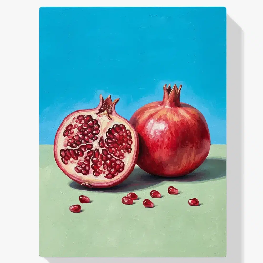 Pintar por Números - Pintura acrílica granada