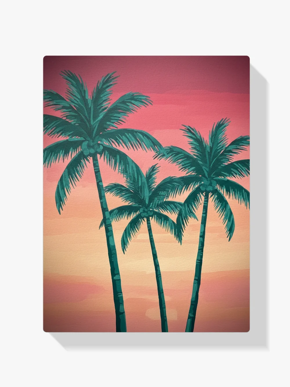 Pintar por Números - Pintura de árbol tropical, foto 1