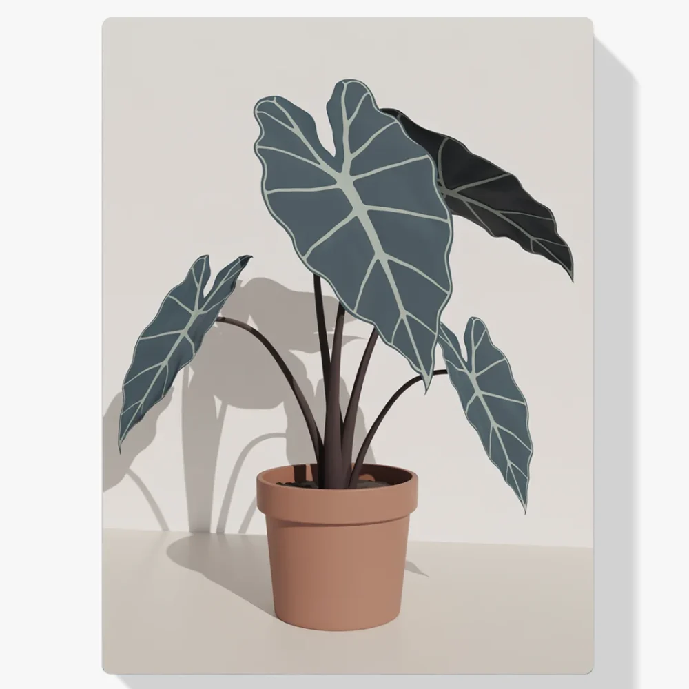 Pintar por Números - Planta botánica vintage