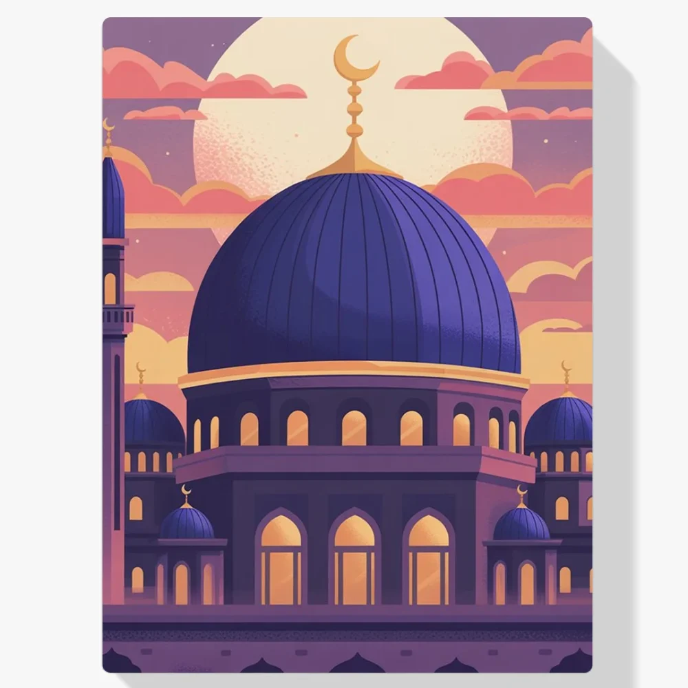 Pintar por Números - Puesta de sol Islámica