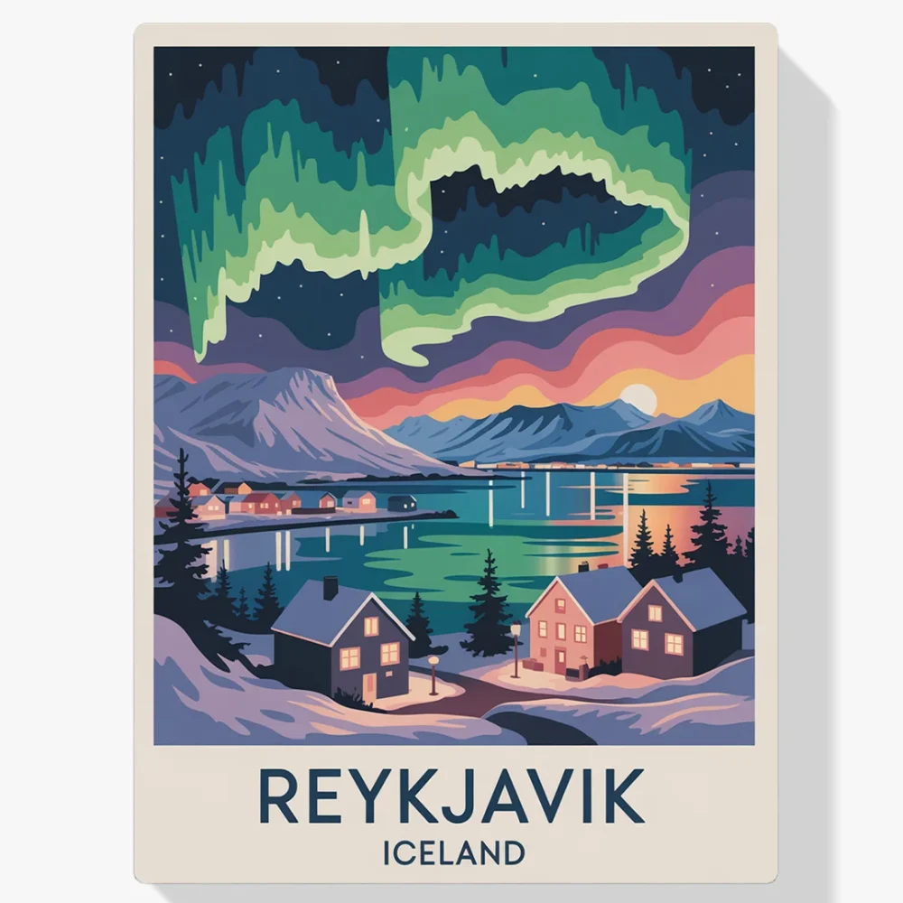 Pintar por Números - Reikiavik, Islandia