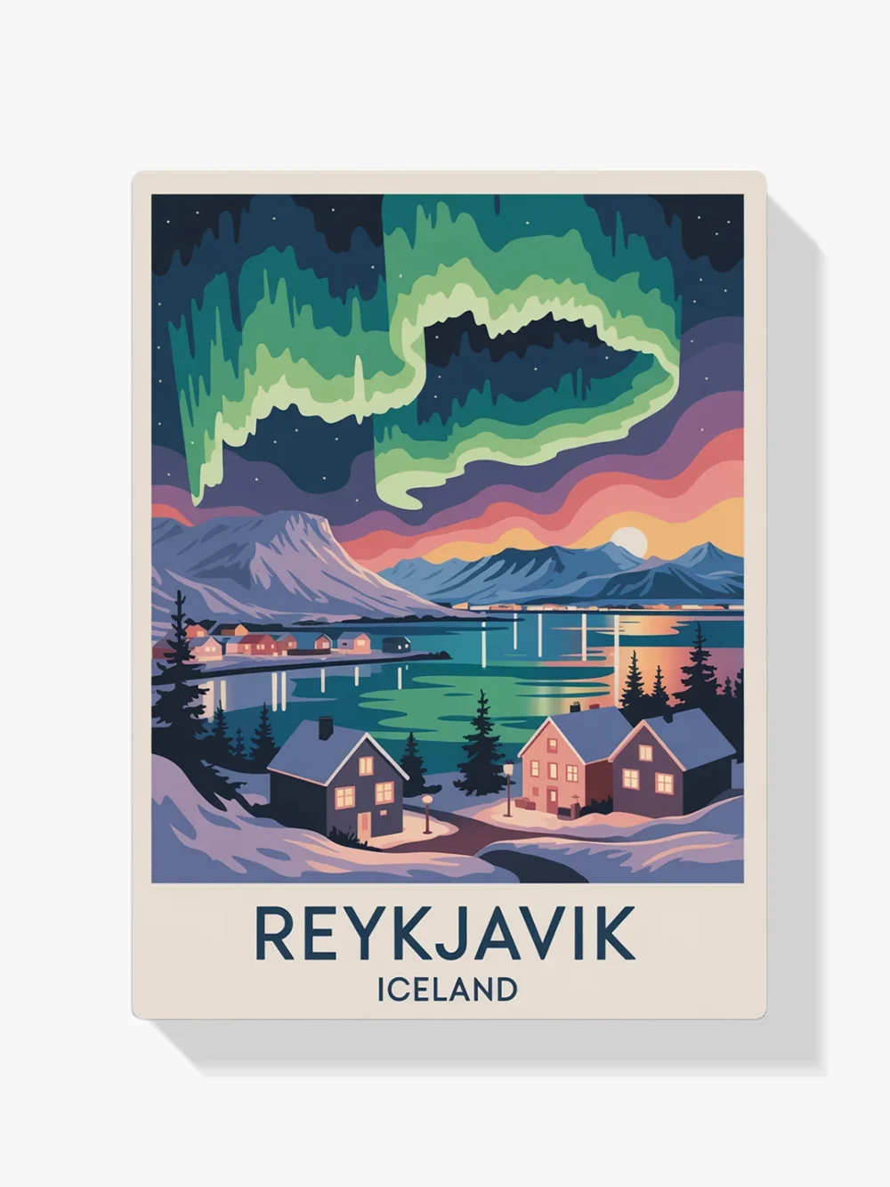 Pintar por Números - Reikiavik, Islandia, foto 1