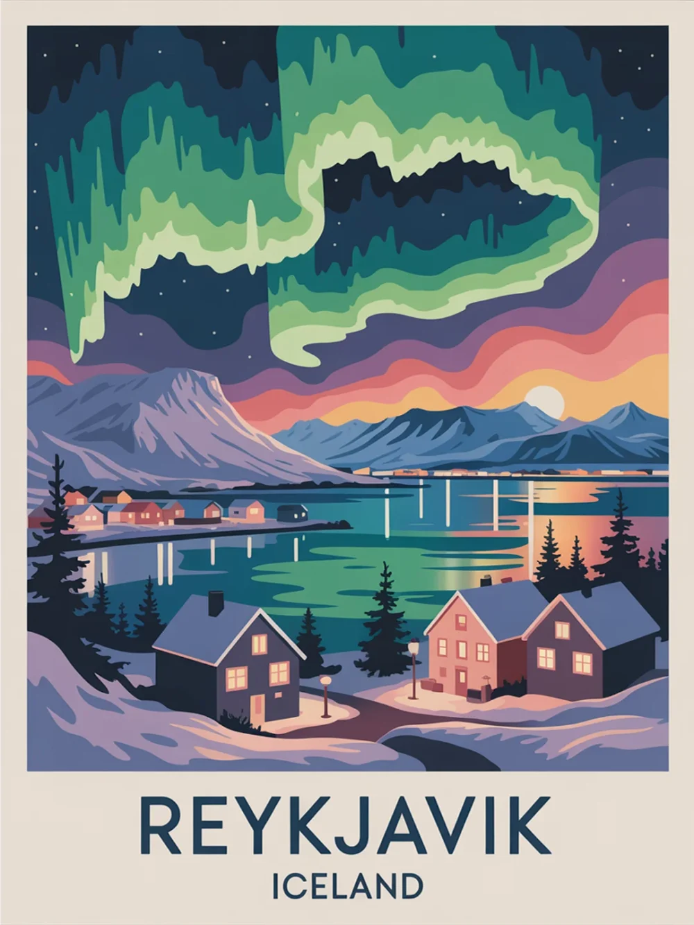 Pintar por Números - Reikiavik, Islandia, foto 2