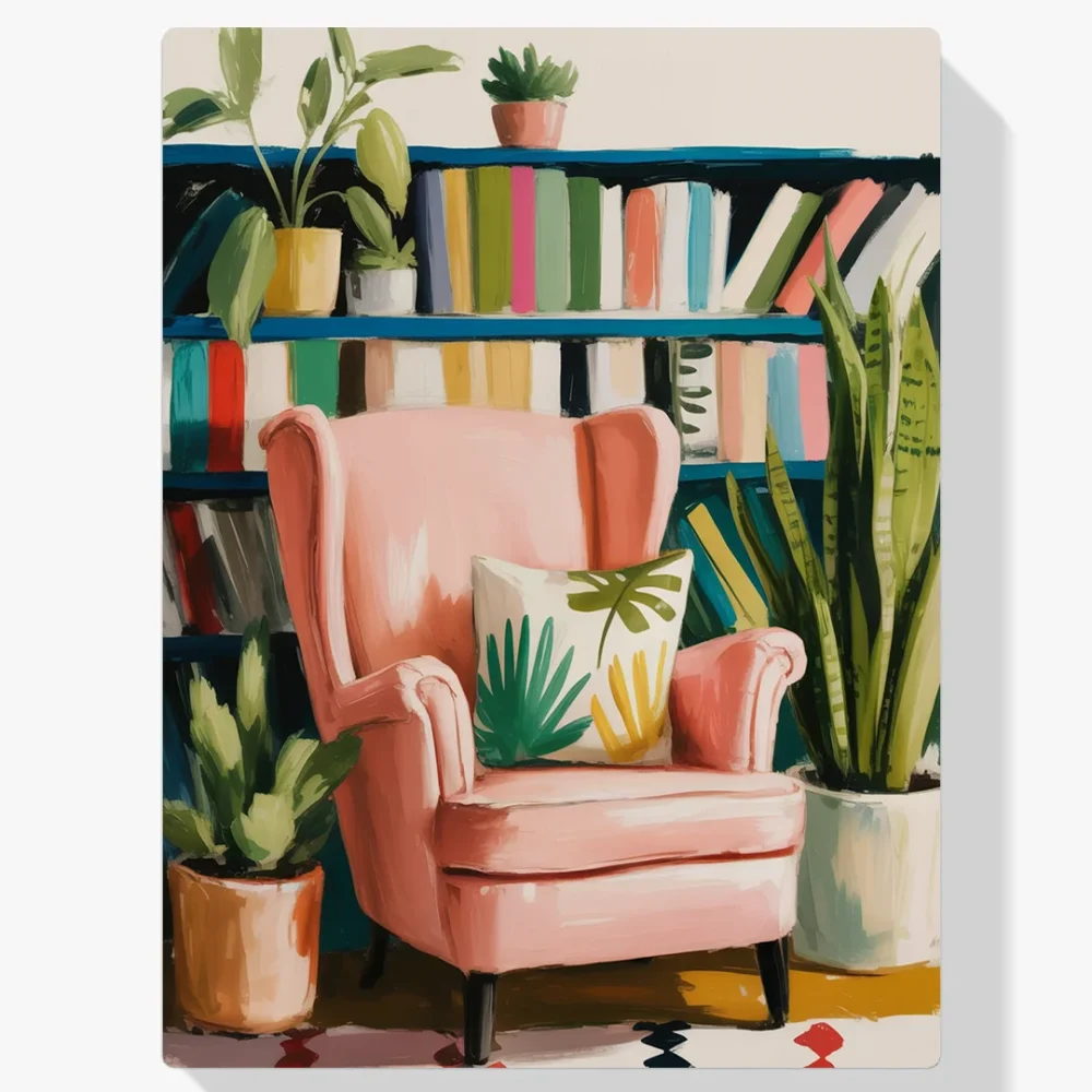 Pintar por Números - Rincón acogedor para leer