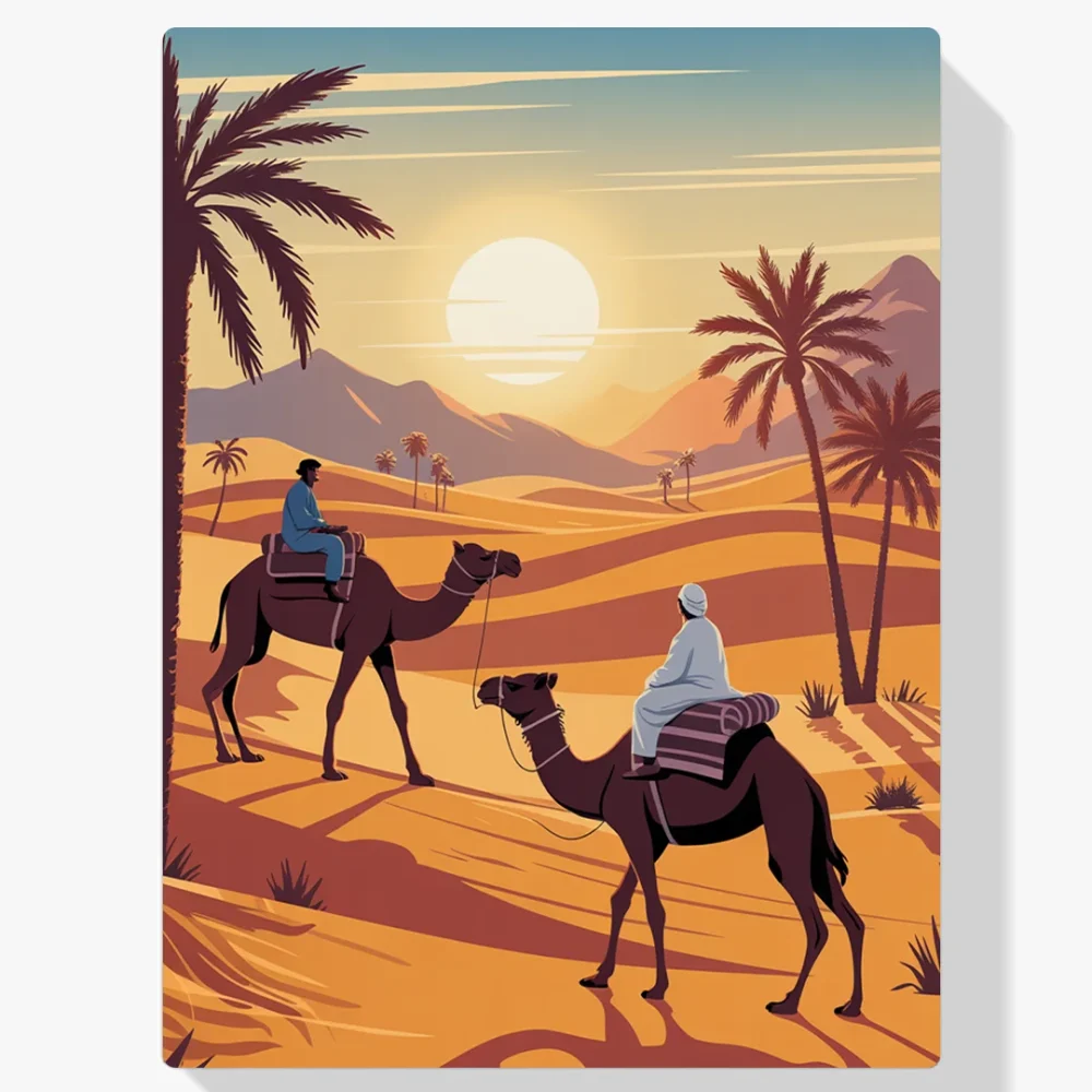 Pintar por Números - Ruta de Caravanas