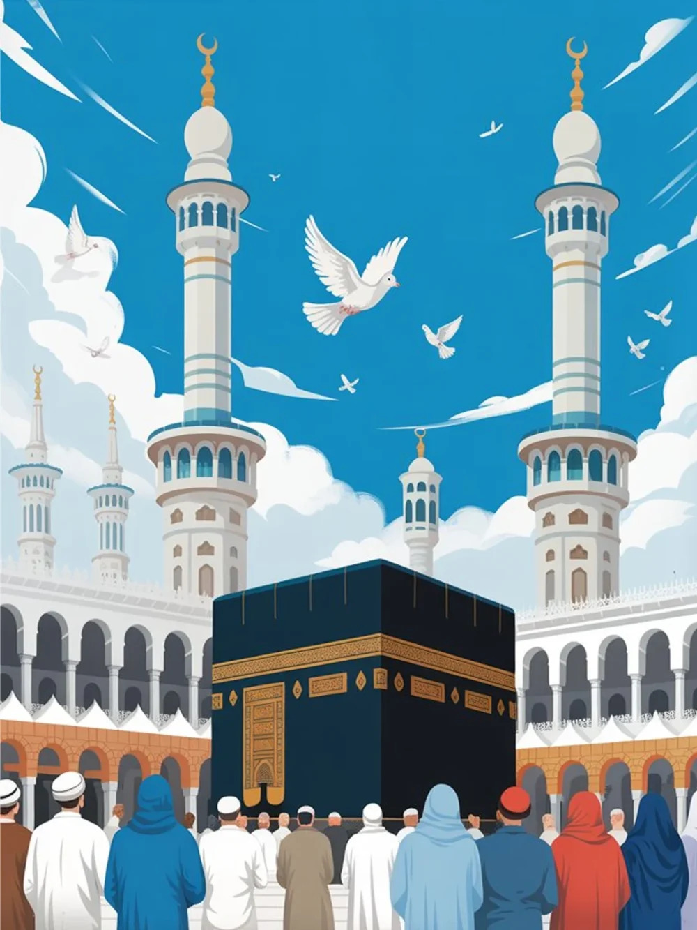 Pintar por Números - Serenidad de la Kaaba, foto 2