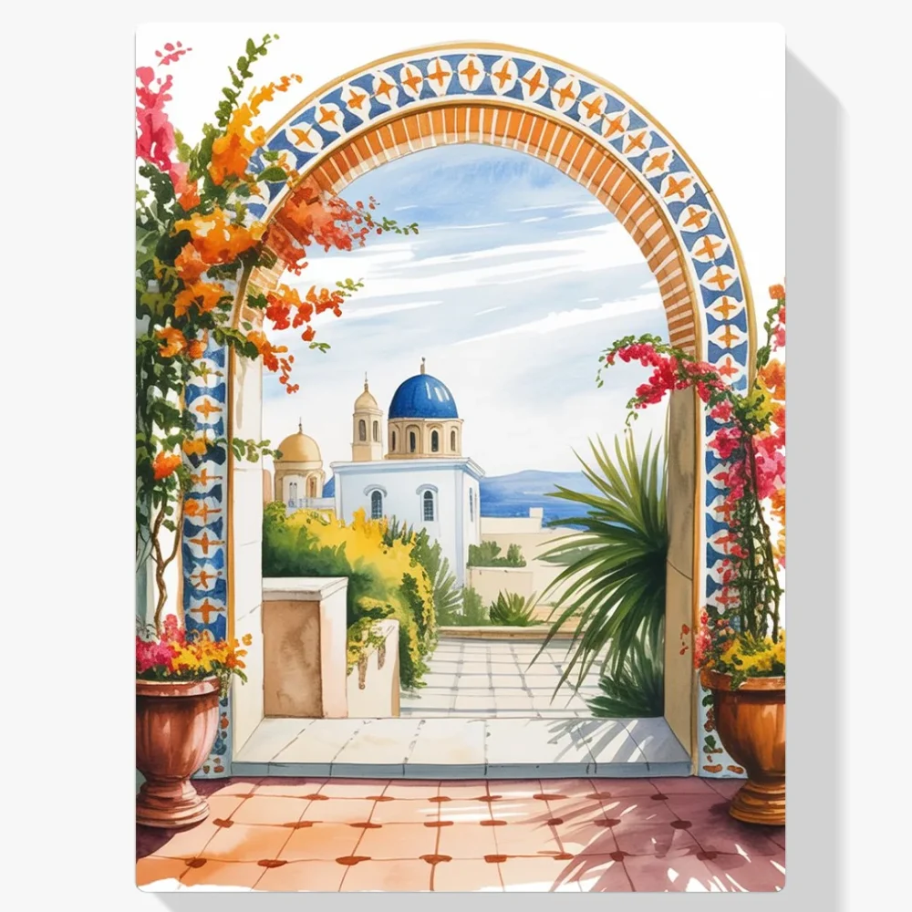 Pintar por Números - Serenidad en Flor