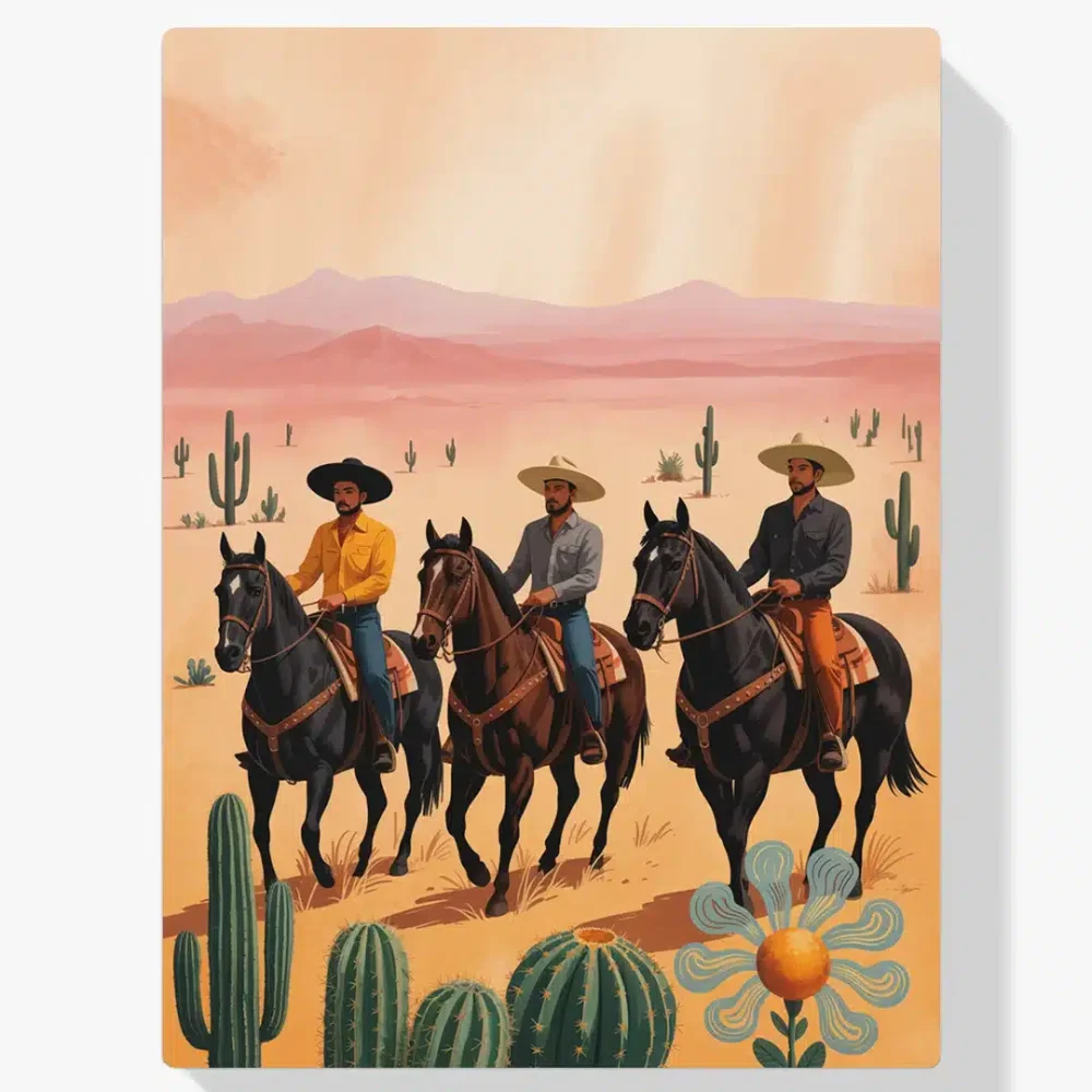 Pintar por Números - Vaqueros occidentales