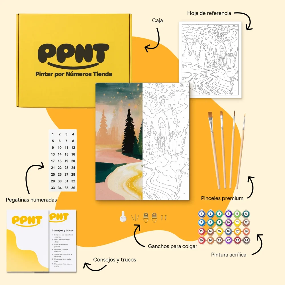 Pintar por Números - Bosque encantado