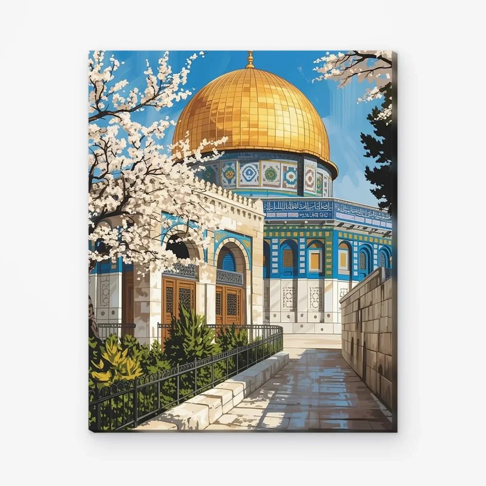 Pintar por Números - Flores de Al-Quds