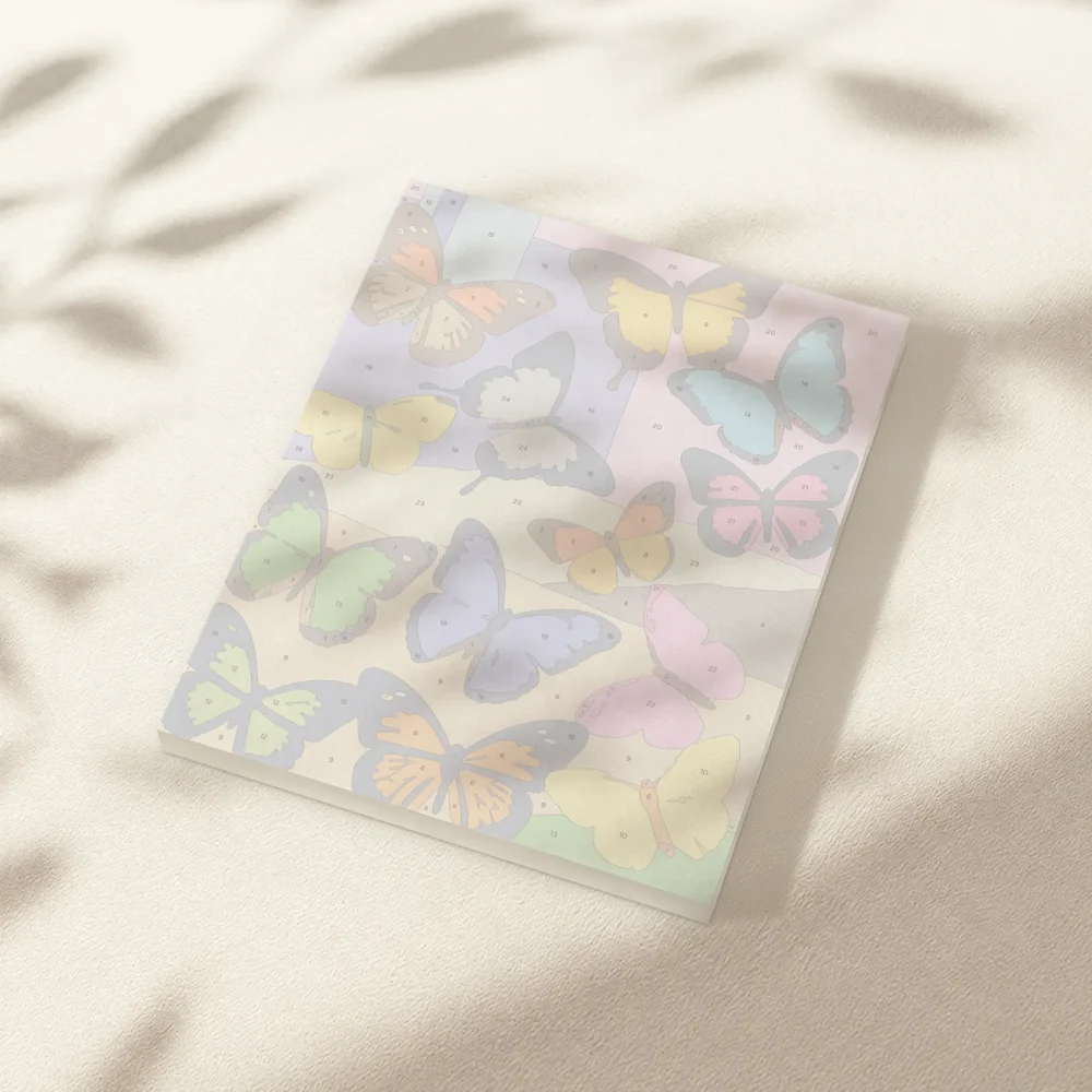 Pintar por Números - Mariposas caprichosas